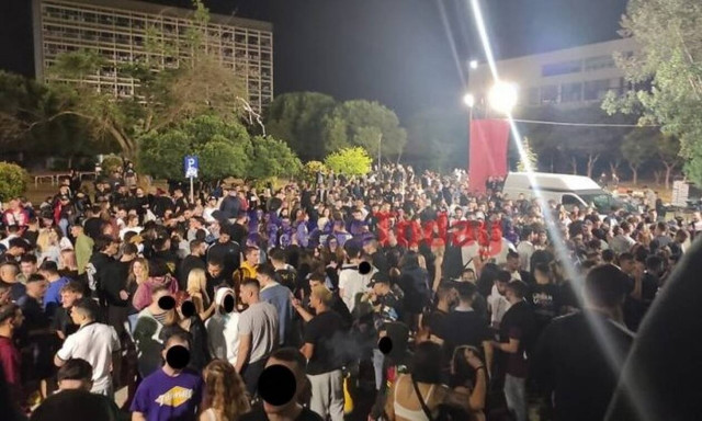 Νέο «κορoνοπάρτι» στο ΑΠΘ: Μεθυσμένοι νεαροί παρέσυραν με μπουλντόζα τον φίλο τους