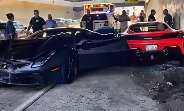 Tρεις πανάκριβες Ferrari τράκαραν… μεταξύ τους