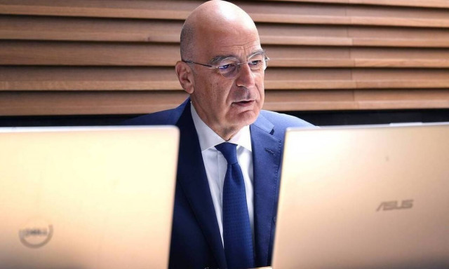 Cyprus issue and Euro-Turkish relations dominate talks between Dendias, Christodoulides