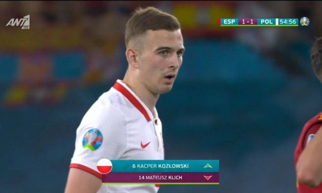 Euro 2020: Έγραψε ιστορία ο Κοζλόφσκι – Ο νεότερος παίκτης στην ιστορία της διοργάνωσης (video)