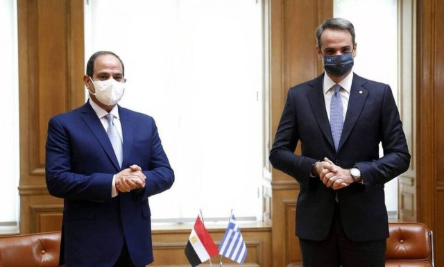 Mitsotakis, Sisi call for closer collaboration towards stability and security in East Mediterranean