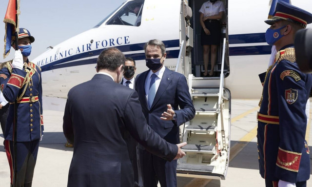 Μητσοτάκης: Προσδοκούμε σύντομα σε ολική οριοθέτηση των θαλασσίων ζωνών μας με την Αίγυπτο