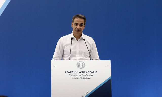 LIVE: Η ομιλία του Κυριάκου Μητσοτάκη για την Γραμμή 4 του Μετρό