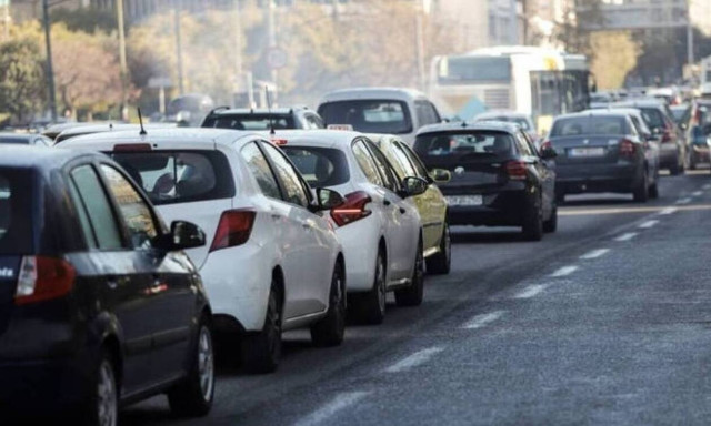 Κίνηση στους δρόμους της Αθήνας: Μεγάλο μποτιλιάρισμα στον Κηφισό