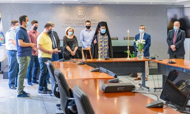 Τρισάγιο στη μνήμη του ταξίαρχου Γεωργίου Βασιλάκη