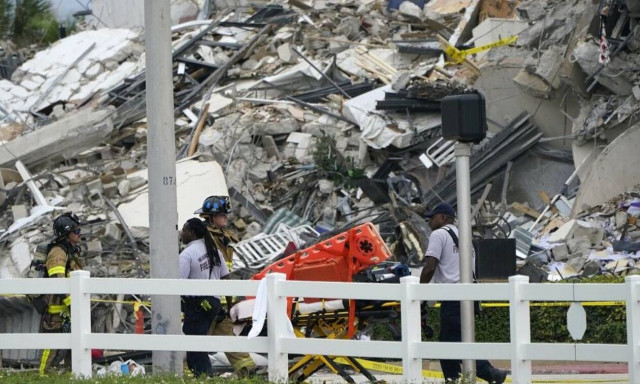 Φλόριντα: Η στιγμή της κατάρρευσης της πολυώροφης πολυκατοικίας (video)