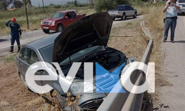 Εύβοια: Σοβαρό τροχαίο στον Κολοβρέχτη – Στο Κέντρο Υγείας Ψαχνών ο οδηγός