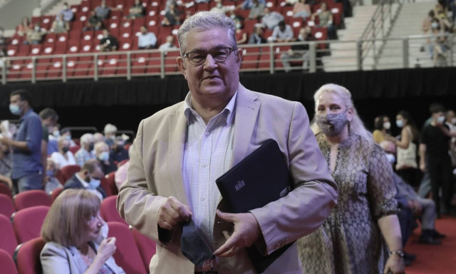 Επανεξελέγη ο Δημήτρης Κουτσούμπας γενικός γραμματέας της ΚΕ του ΚΚΕ