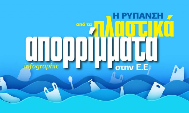 ΕΕ: H θαλάσσια ρύπανση απο τα πλαστικά - Δείτε το Infographic του Newsbomb.gr