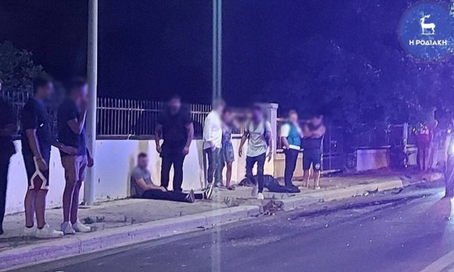 Νέα τραγωδία στη Ρόδο: Νεκρός σε τροχαίο 40χρονος μοτοσικλετιστής