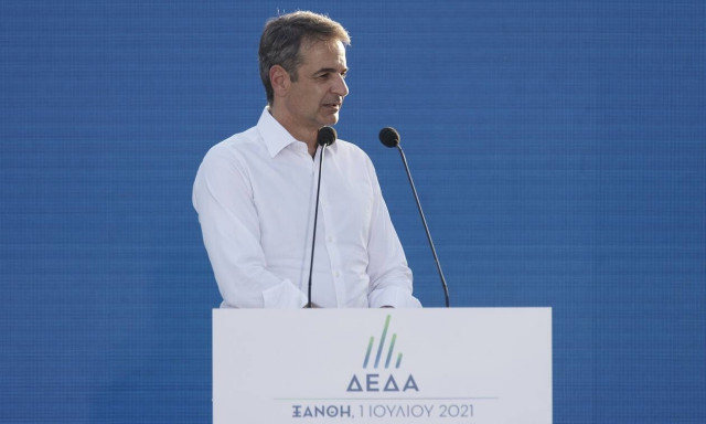 Μητσοτάκης στην εκδήλωση της ΔΕΔΑ: Αυτή η κυβέρνηση έχει αποδείξει ότι προτιμά τα έργα από τα λόγια