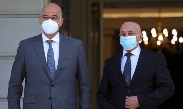 Συνάντηση Δένδια - Σαλέχ: Άκυρο το τουρκολιβυκό σύμφωνο