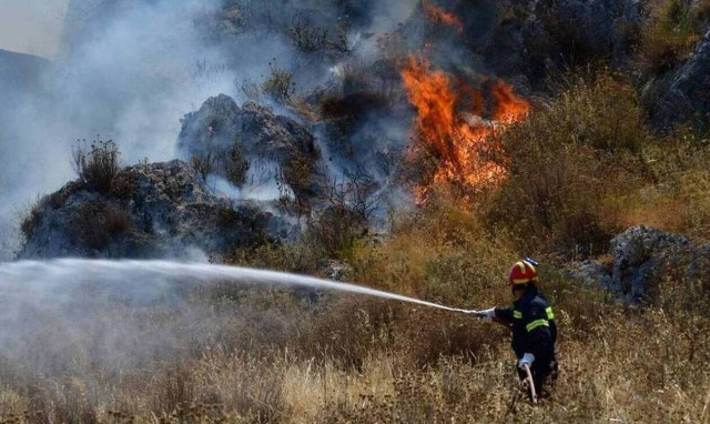 Φωτιά ΤΩΡΑ: Μεγάλη πυρκαγιά στην Μεγαλόπολη