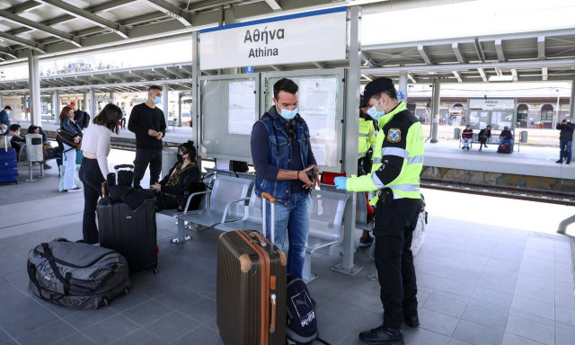 Κορονοϊός: 55.500 ευρώ σε πρόστιμα το τελευταίο 24ωρο - 94.341 ελέγχους πραγματοποίησαν οι Αρχές