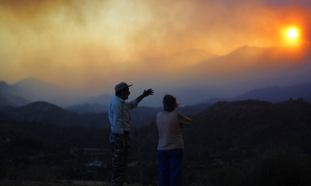 Φωτιά στην Κύπρο