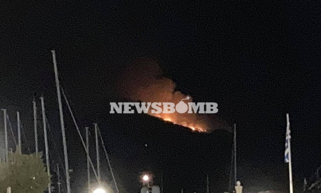 Φωτιά ΤΩΡΑ στη Ζάκυνθο στην περιοχή Σκοπός