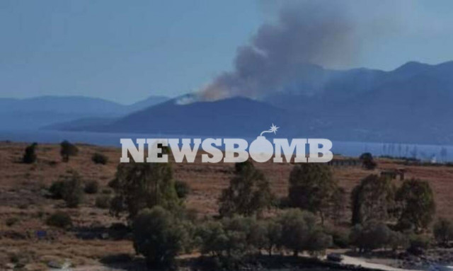 Ρεπορτάζ Newsbomb.gr: Υπό έλεγχο η φωτιά Μέθανα - Κάηκαν δύο σπίτια