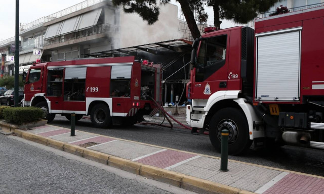 Φωτιά ΤΩΡΑ στη Μηχανιώνα Θεσσαλονίκης