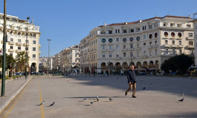 Θεσσαλονίκη: Προχωρά η ανάπλαση της Αριστοτέλους (pic)