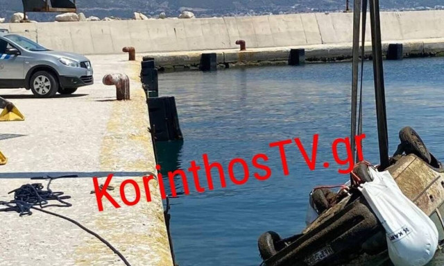 Τραγωδία στην Κόρινθο: 69χρονος βρέθηκε νεκρός μέσα στο αυτοκίνητό του στον βυθό του λιμανιού