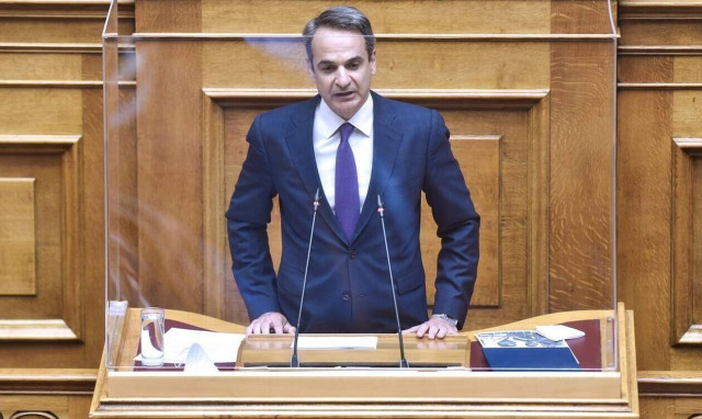 PM Mitsotakis calls on all parties to ratify E-65 highway concession in Parliament