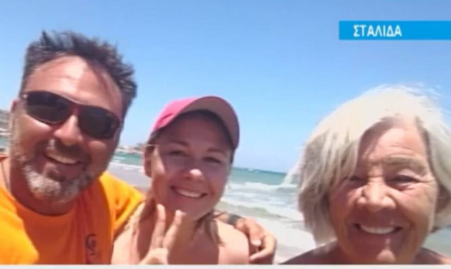 Κρήτη: Τι είπε ο Κρητικός ναυαγοσώστης στην τουρίστρια που έσωσε για δεύτερη φορά