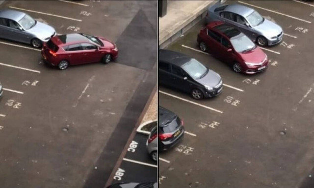 Ο χειρότερος οδηγός της χρονιάς ήθελε 8 λεπτά και 10 προσπάθειες για να παρκάρει σε άδεια θέση