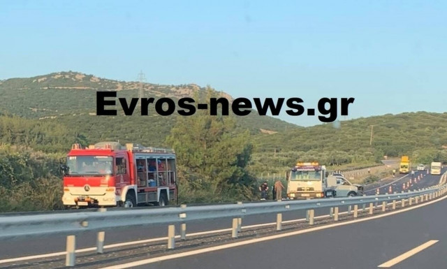 Σοβαρό τροχαίο ατύχημα στην Εγνατία οδό: Τραυματίστηκε ζευγάρι – Κρίσιμη η κατάστασή του