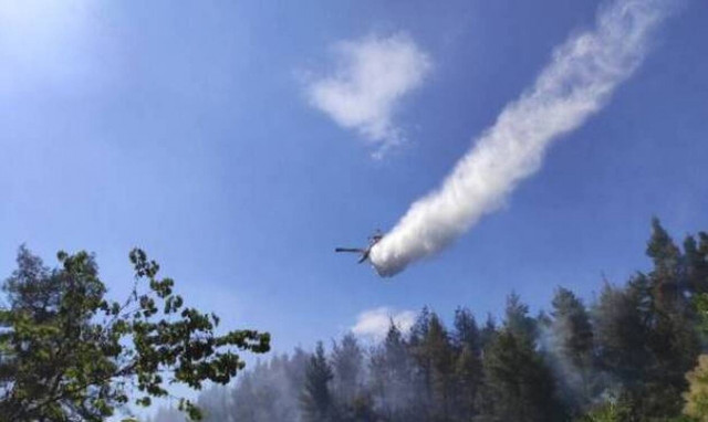 Φωτιά στον Αυλώνα Αττικής: Οριοθετήθηκε το μέτωπο, λήξη συναγερμού στην Πυροσβεστική