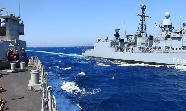 Passex: Εντυπωσιακές εικόνες από τη συνεκπαίδευση ναυτικών μονάδων της Ελλάδας και της Γερμανίας