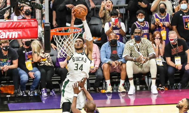 Αντετοκούνμπο: Το κάρφωμα του Greek Freak που... πλήγωσε την Αντέλ