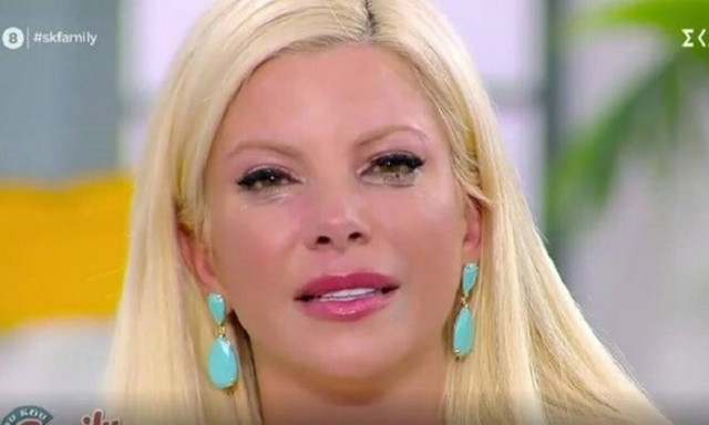 Η Αντελίνα Βαρθακούρη είπε «αντίο» στους τηλεθεατές με δάκρυα στα μάτια