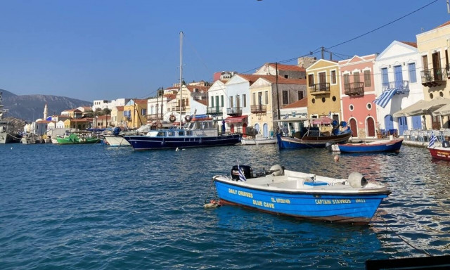 Στο Καστελλόριζο ο Μάριος Θεμιστοκλέους - Εγκαίνια στο φαρμακείο Μεγίστης «Παύλος Γιαννακόπουλος»