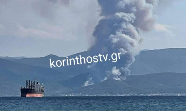 Φωτιά ΤΩΡΑ: Μάχη με τις φλόγες στην Κορινθία - Ενισχύθηκαν οι πυροσβεστικες δυνάμεις