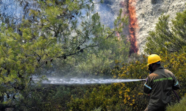 ΓΓΠΠ: Πολύ υψηλός κίνδυνος πυρκαγιάς (κατηγορία κινδύνου 4) την Τετάρτη για 4 Περιφέρειες
