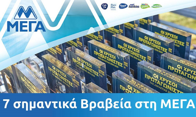 Η ΜΕΓΑ απέσπασε 7 σημαντικές διακρίσεις στα RETAILBUSINESS AWARDS και στα βραβεία