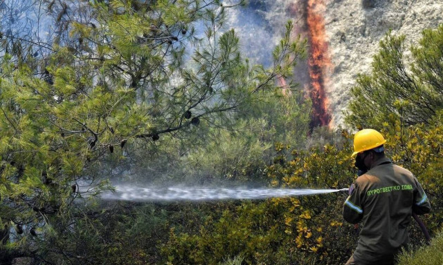 Φωτιά ΤΩΡΑ στη Ρόδο