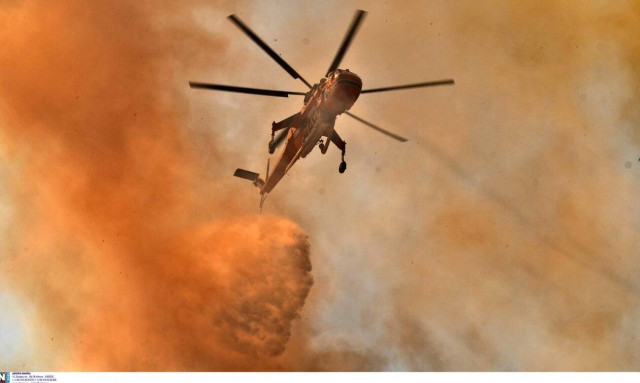 Φωτιά: Καλύτερη η εικόνα της πυρκαγιάς στην Αργολίδα