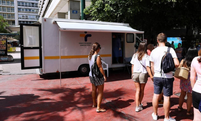 Σημεία δωρεάν ελέγχου Covid-19 από τον ΕΟΔΥ, την Τρίτη 27 Ιουλίου