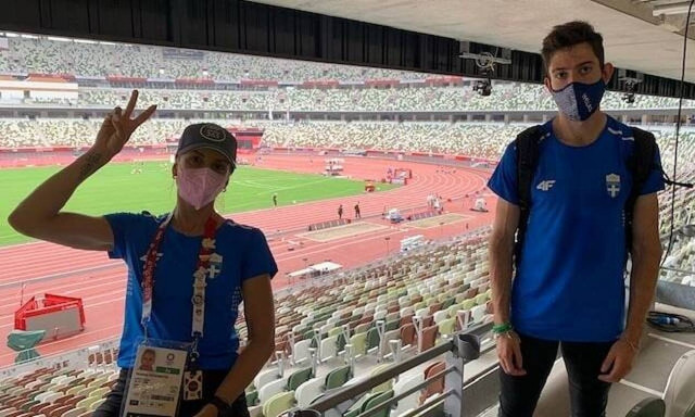 Ολυμπιακοί Αγώνες: Στο Ολυμπιακό Στάδιο μέλη της ελληνικής ομάδας στίβου