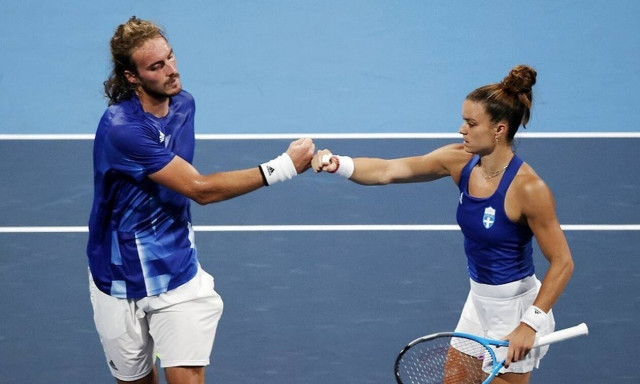 Ολυμπιακοί Αγώνες: Υπερήφανοι Τσιτσιπάς και Σάκκαρη - «Τιμή να παίζεις για την Ελλάδα»