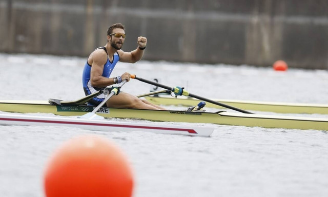 Ολυμπιακοί Αγώνες: Ο Ντούσκος αποθεώθηκε στο Ολυμπιακό Χωριό (video)