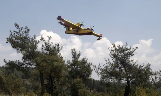 Υπό έλεγχο η φωτιά στο Δορούφι Ερμιονίδας