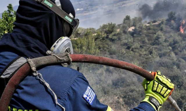 Φωτιά ΤΩΡΑ στο Δορούφι της Αργολίδας - Καίει αγροτοδασική έκταση
