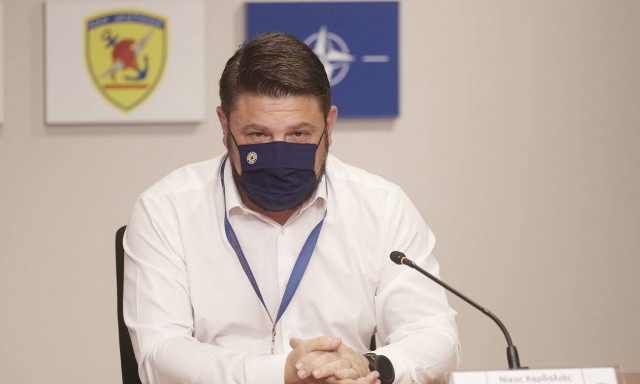 Φωτιά στην Αχαΐα: Στην περιοχή ο Νίκος Χαρδαλιάς