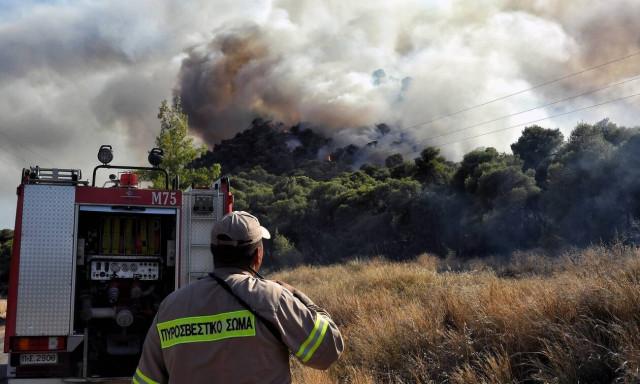 Συναγερμός στην Πυροσβεστική