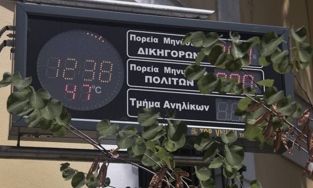 Καύσωνας-Meteo: Θερμοκρασίες μέχρι και 47 βαθμούς Κελσίου μέχρι την Πέμπτη