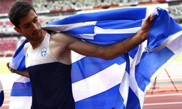Μίλτος Τεντόγλου: Με συρτάκι πανηγύρισε την νίκη του στο Τόκιο