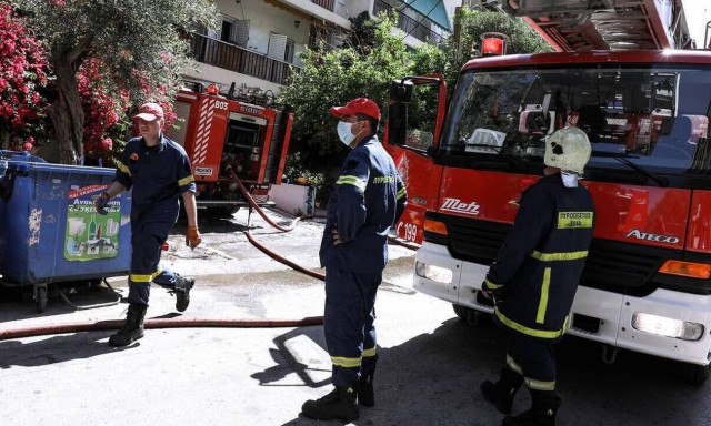 Τραγωδία στα Πατήσια: Νεκροί μετά από φωτιά γιαγιά και εγγονός