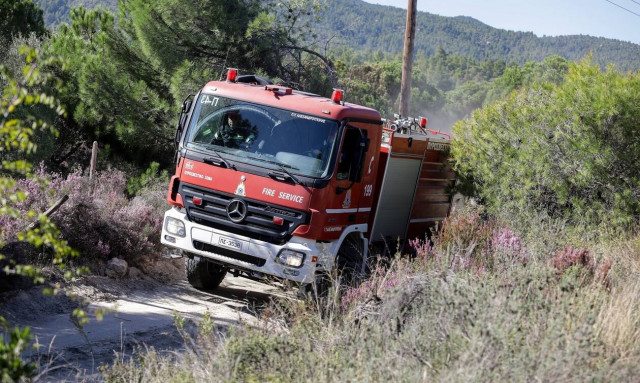 Φωτιά στη Μεσσηνία - Επί ποδός η Πυροσβεστική
